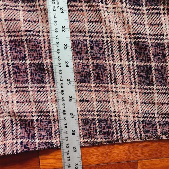 Playboy Shirt Women's Size 10 Plaid Amazingly Soft Boyfriend Fit Button Up - Picture 16 of 16